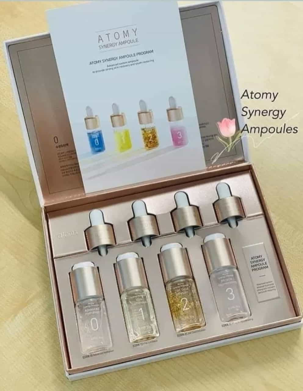 Ampollas synergy rejuvenecedoras