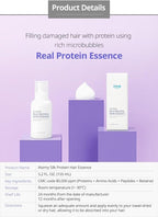 Proteina sin aclarado para el cabello