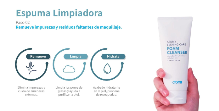 Foam Cleanser 4 pasos