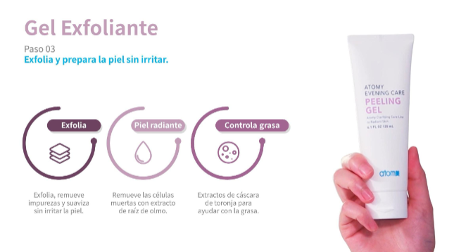Peeling Gel 4 pasos