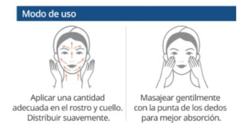 La suave absorción que recupera la resistencia y elasticidad del rostro.  La suave absorción que recupera la resistencia y elasticidad del rostro.